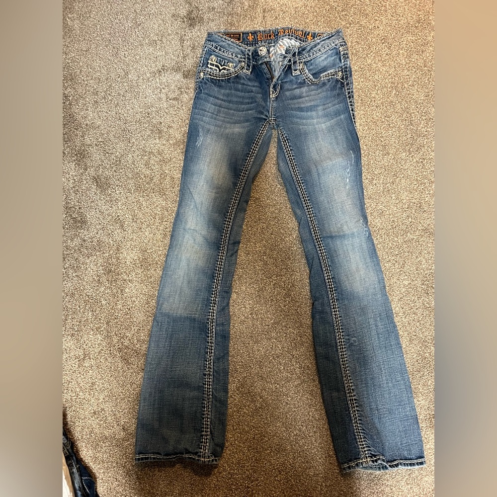 Rock revival jeans- bootcut -26 regular length